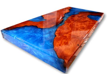 Live Edge Epoxy River Guide Stonecoatcountertops