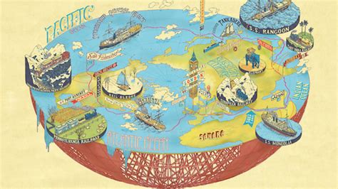 Gorgeous Illustrated Maps of Literary Worlds | Mental Floss