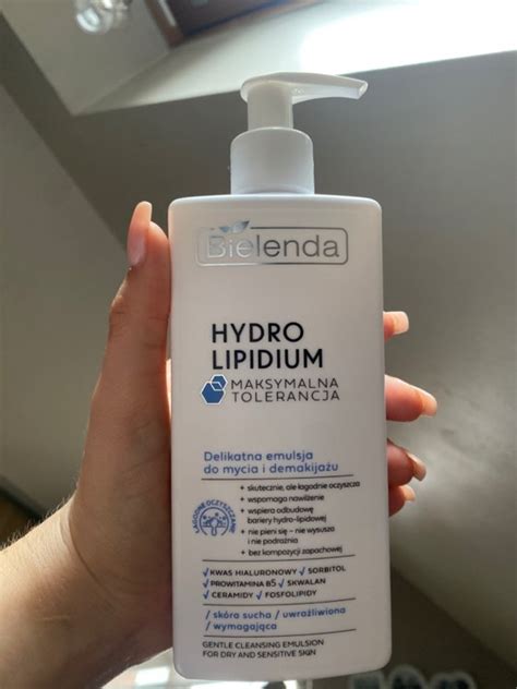 Bielenda Hydro Lipidium Delikatna Emulsja Do Mycia I Demakija U