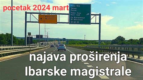 Najava proširenja Ibarske Magistrale 18 kilometara radova obuhvaćena i