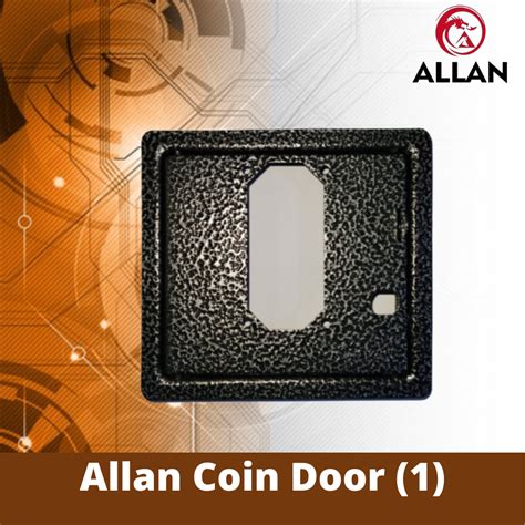 10pcs Allan Close Single And Dual Slot Coin Door Coin Door Metal