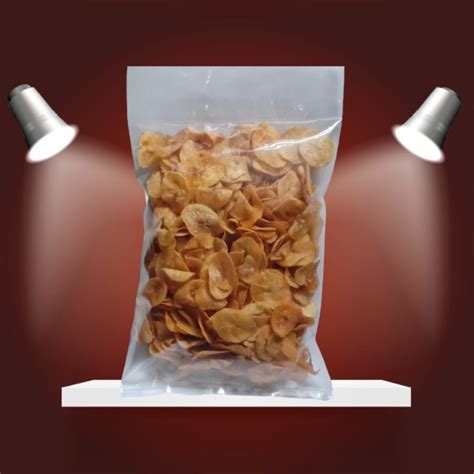 ASLI BATU PAHAT Kerepek Pisang Tanduk Banana Chips 500Gram Shopee