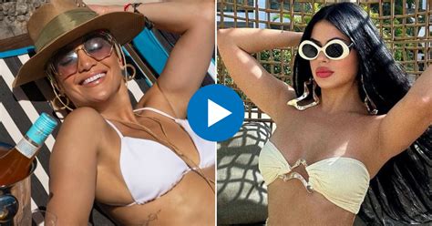 De Jennifer Lopez A La Dura Los Mejores Posados De Las Famosas En Bikini Del Verano 2023