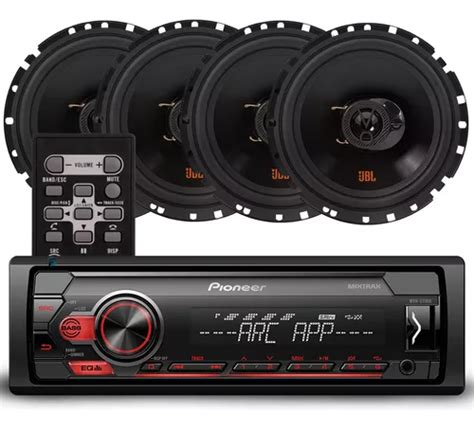 Som Automotivo Pioneer Sem Toca Cd Usb Alto Falante Jbl