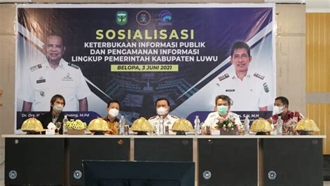 Dinas Kominfo Sp Luwu Gelar Sosialisasi Keterbukaan Informasi Publik