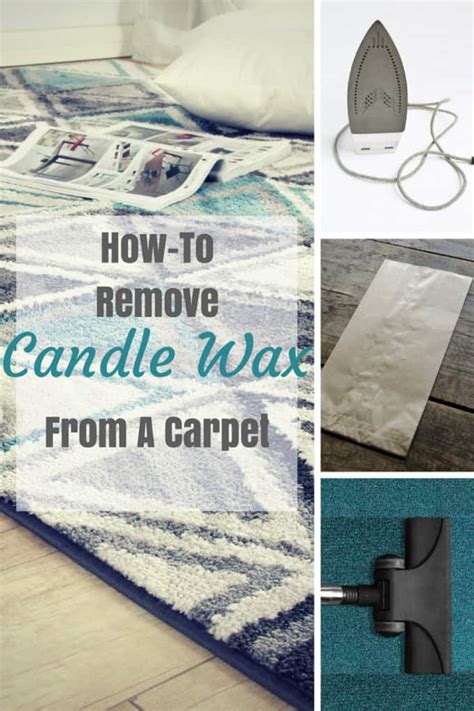 How To Remove Candle Wax From A Carpet Simply Stacie