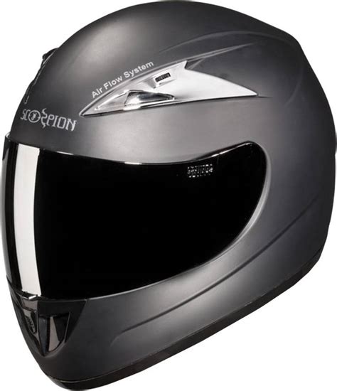 Studds Scorpion With Mirror Visor Motorsports Helmet Buy Studds