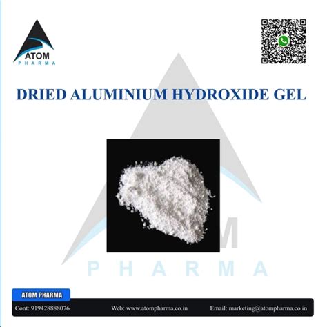 Dried Aluminium Hydroxide Gel At Best Price In Surat Atom Pharma