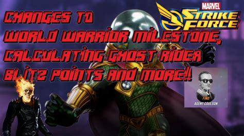 Marvel Strike Force Calculating Ghost Riders Blitz Milestone And More