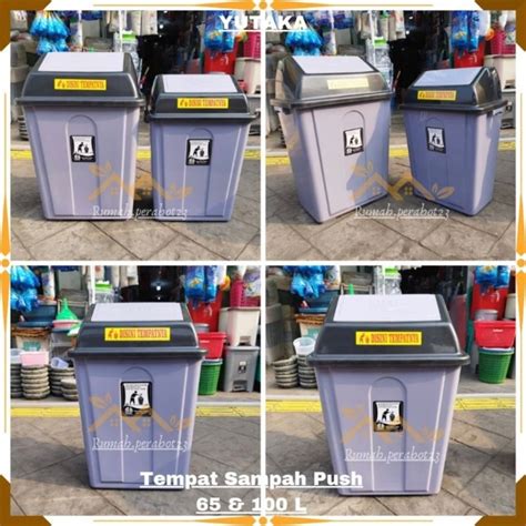 Jual Sale Tempat Sampah Liter Yutaka Tempat Sampah Abu