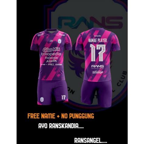 Jual Jersey Baju Kaos RANS FC CILEGON FC HOME AWAY 2021 2022 TERBARU