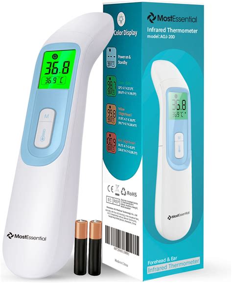 MostEssential Premium Koortsthermometer Oorthermometer Infrarood