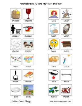 Worksheet For Letter Ch For Speech Therapy