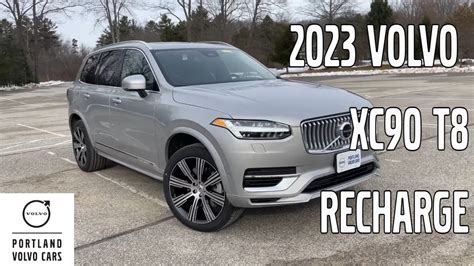 2023 Volvo Xc90 T8 Recharge Plus Bright In Silver Dawn Youtube