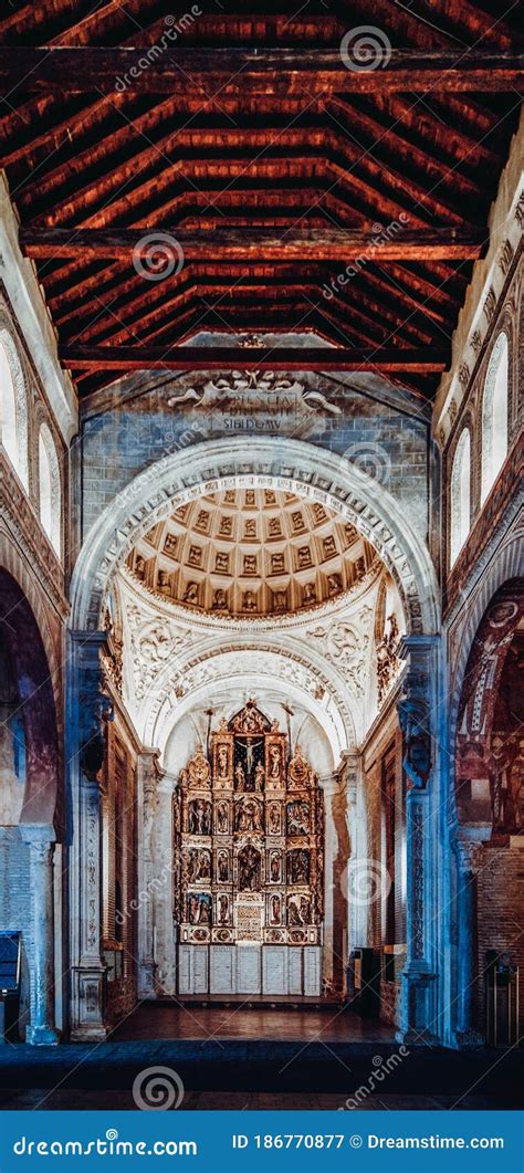 Synagogue Santa Maria La Blanca De Toledo Editorial Photography Image