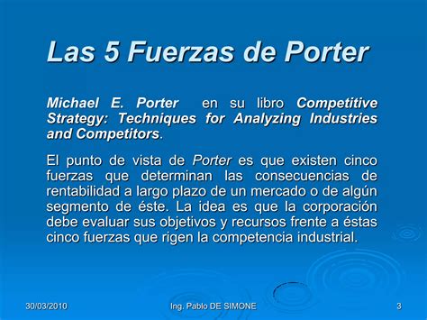 Las 5 Fuerzas De Porter Ppt