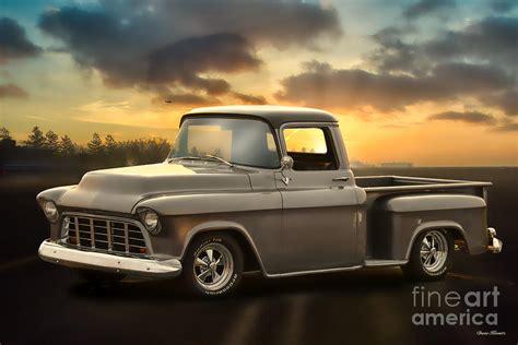 1956 Chevrolet 3100 Stepside Pickup Photograph By Dave Koontz Pixels