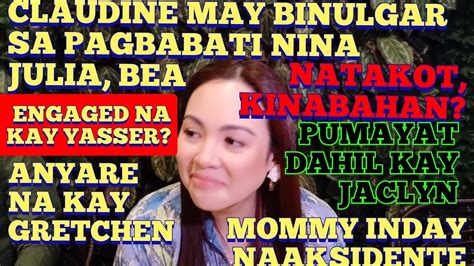 CLAUDINE MAY BINULGAR SA PAGBABATI NINA JULIA AT BEA PUMAYAT DAHIL KAY