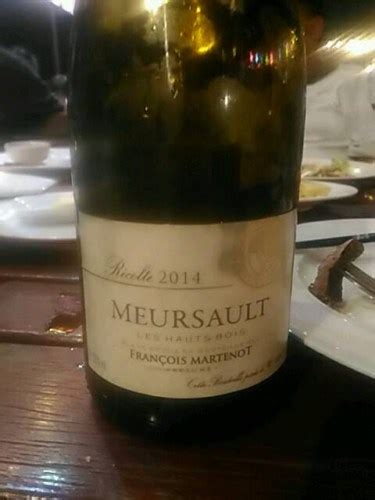 2014 Francois Martenot Meursault Vivino