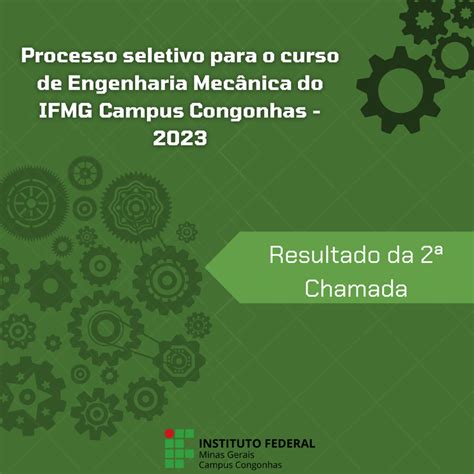 Segunda Chamada Do Processo Seletivo Engenharia Mec Nica