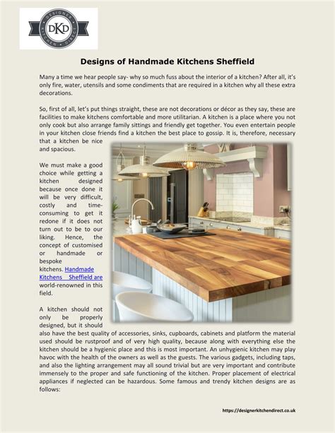 Ppt Designs Of Handmade Kitchens Sheffield Powerpoint Presentation Free Download Id9057379