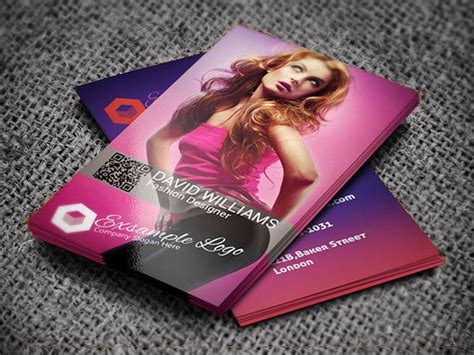 Fashion Business Card Design - 25+ Free & Premium Download