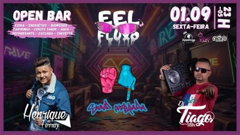 Eel O Fluxo Open Bar C Henrique De Ferraz Em Lorena Sympla