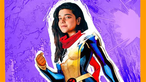 Before The Marvels Actor Iman Vellani Is Flexing In A Ms Marvel Comic