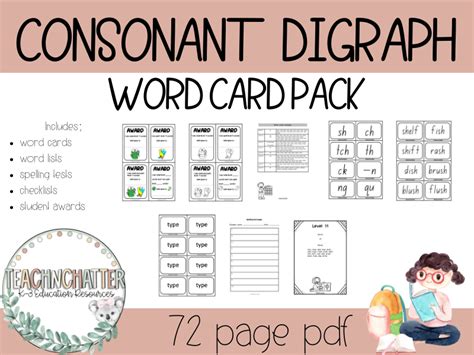 Consonant Digraphs List