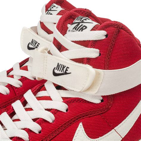 Nike Air Force 1 High Canvas Gym Red Sneaker Bar Detroit