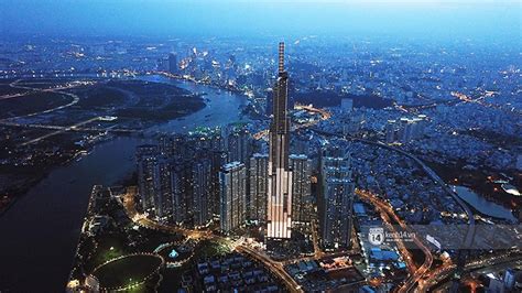 Landmark 81 Panorama The Tallest Building In Vietnam Right Before The