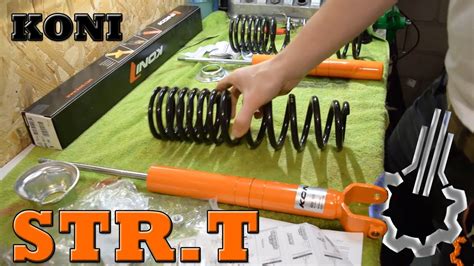 Koni Str T Orange Shock Absorber D Mpfer Unboxing Youtube