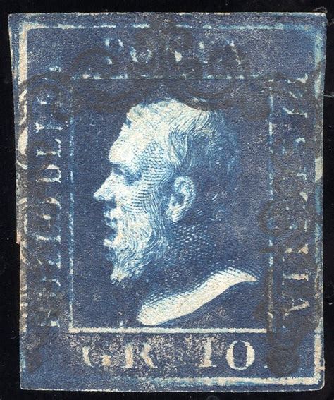 Italian Ancient States Sicily 1859 10 Gr Azzurro Cupo Catawiki