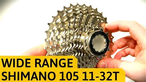 Wide Range 105 Cassette : Shimano CS-R7000 11-32t 105 11-speed Cassette