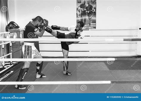 Presentation Of Kickboxing In Pitesti Romania By Sensei Marius C