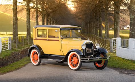 Classic 1080p Retro 1928 Ford Model A Tudor Ford Tudor Hd Wallpaper