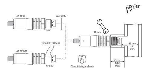 Danfoss LLS 4000U Liquid Level Switch Installation Guide