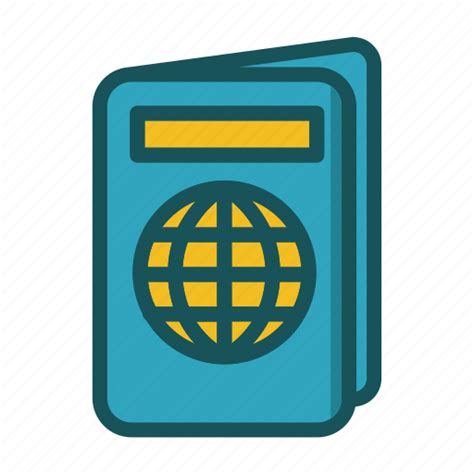 Vacation Passport Document Holiday Beach Icon Download On Iconfinder