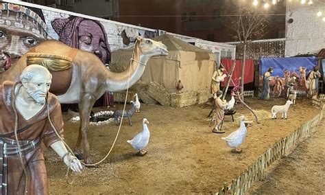 Creu Coberta estrena el pessebre més gran de la ciutat Línia Sants