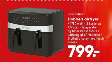 Dobbelt Airfryer Tilbud Hos Bilka