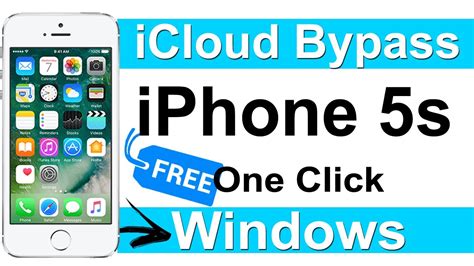 [windows] One Click Icloud Bypass 📱iphone 5s Full Free Without Error Jailbreak Checkra1n Youtube