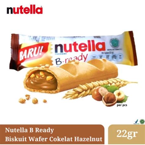 Jual Nutella B Ready Wafer Hazelnut Cokelat Gr Shopee Indonesia