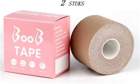 Boob Tape Push Up BH Plak BH Meter Naturel Stuks Bol