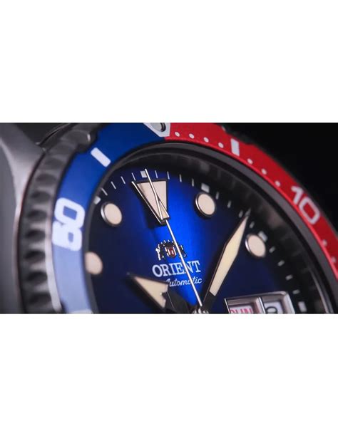 reloj automático hombre Orient New Kamasu RA AA0812L pepsi dial azul