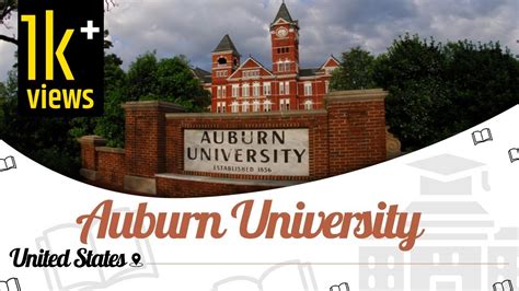 Auburn University Usa Campus Tour Ranking Courses Fees