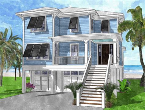 Waterfront House Plans Coastal House Plans From Coastal Home Plans