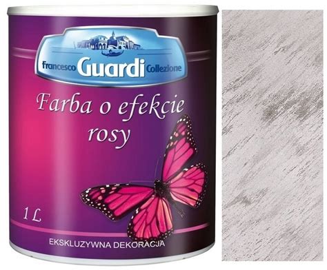 Guardi Farba Dekoracyjna O Efekcie Rosy Szary Jedwabisty L Guardirosa