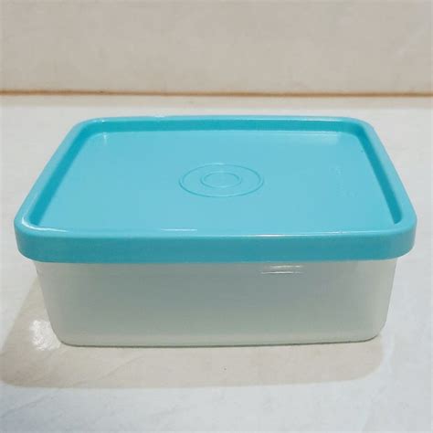 Jual MINI SQUARE AWAY TUPPERWARE 90 ML 1 PCS FREE SENDOK TUPPERWARE