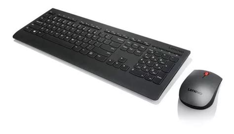 Combo Teclado Y Mouse Inal Mbrico Lenovo Professional Env O Gratis