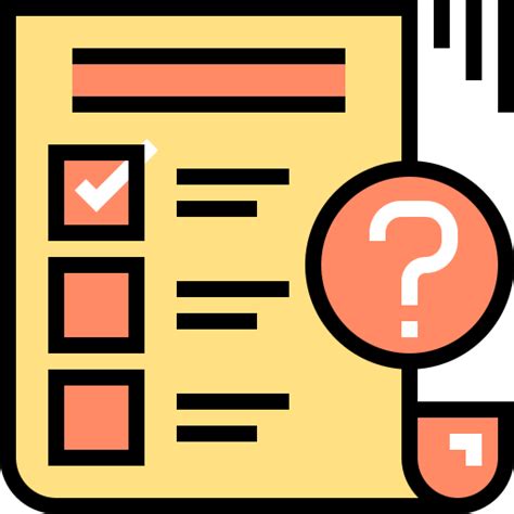 Questionnaire Flat Icon